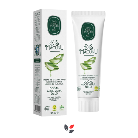 Eyüp Sabri Tuncer Doğal Aloe Vera Özlü Florürsüz Diş Macunu 90 ml