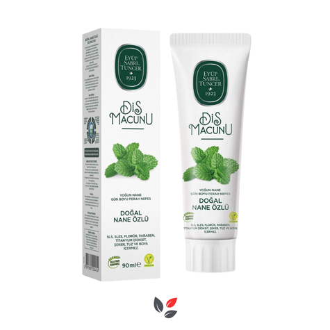 Eyüp Sabri Tuncer Doğal Nane Özlü 90 ml Florürsüz Diş Macunu