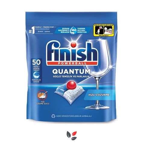 Finish Quantum Bulaşık Makinesi Tableti 50'li
