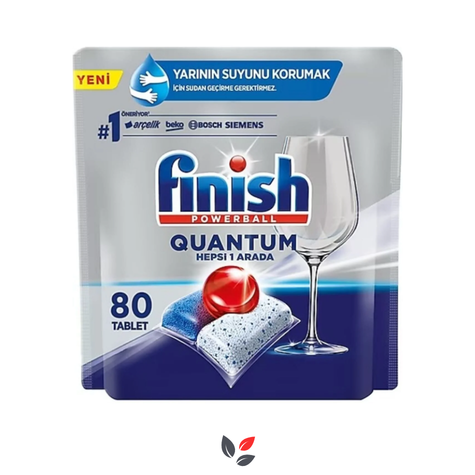 Finish Quantum Bulaşık Makinesi Tableti 80'li