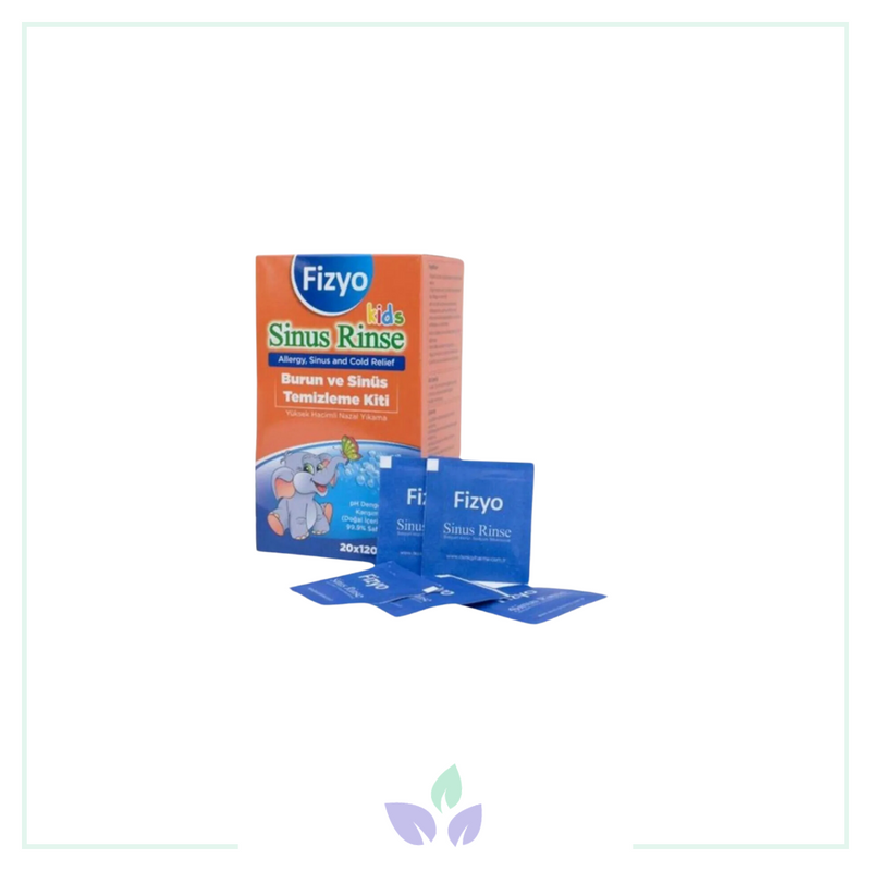 Fizyo Sinus Rinse Kids Çocuk Burun Sinüs Temizleme Kiti