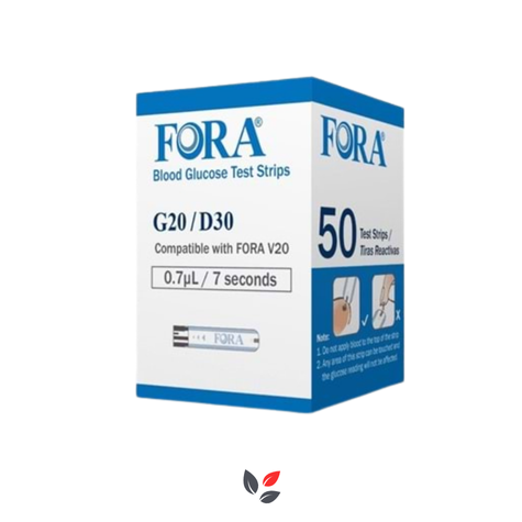 Fora Şeker Ölçüm Stribi 50'li (G20)