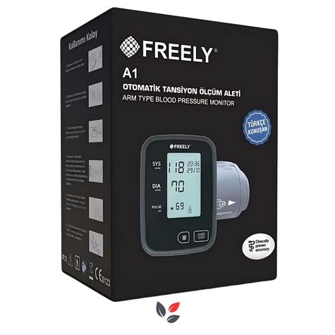 Freely A1 Türkçe Konuşan Otomatik Tansiyon Ölçüm Aleti