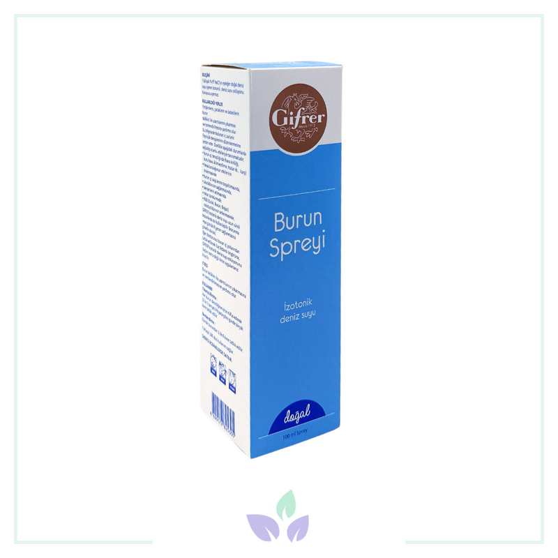 Gifrer İzotonik Doğal Deniz Suyu 100 ml Burun Spreyi