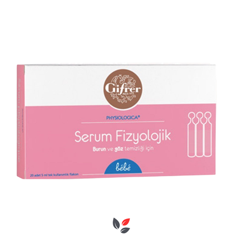 Gifrer Physiologica Flakon Serum Fizyolojik 5 ml 20li