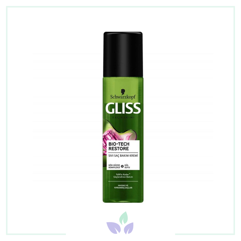 Gliss Sıvı Saç Kremi Bio Tech Restore 200 ml
