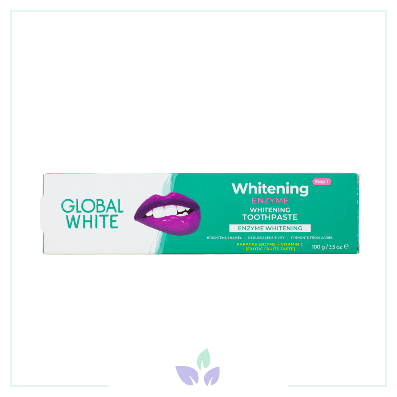 Global White Whitening Toothpaste Enzyme 100 gr