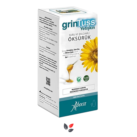Grintuss Yetişkinler İçin Öksürük Şurubu 128 gr