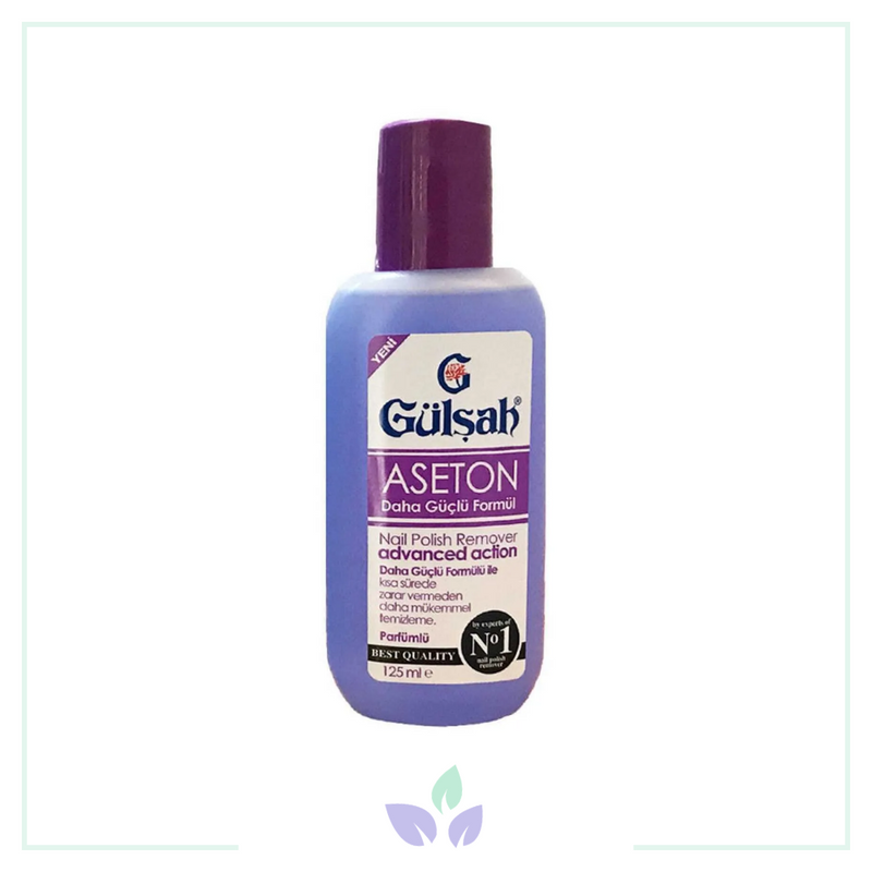Gülşah Hassas Tırnaklar İçin Aseton 125 ml
