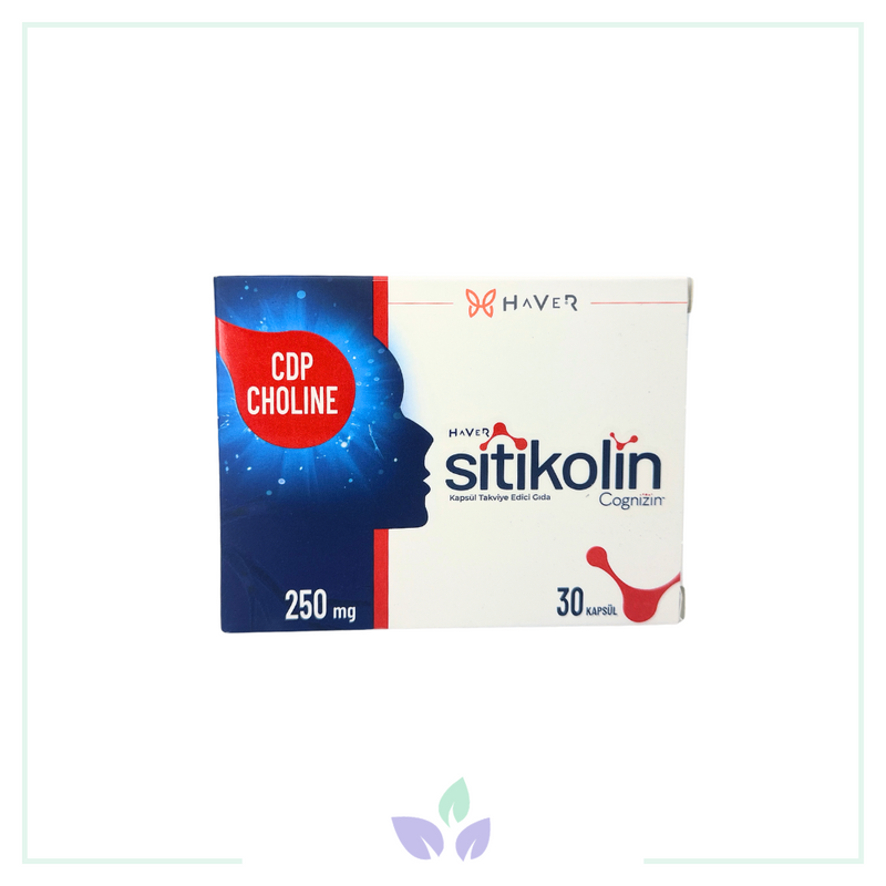 Haver Sitikolin Cognizin 250 mg 30 Kapsül