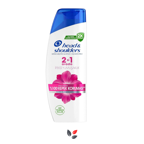 Head & Shoulders İpeksi Yumuşaklık 2'si 1 Arada 330 ml Kepek Şampuanı