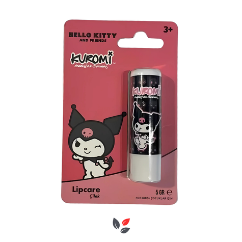 Hello Kitty Kuromi Çilek Aromalı Çocuk Dudak Bakım Kremi 5 gr