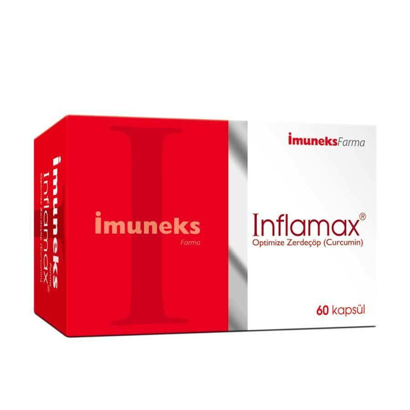 İmuneks İnflamax Optimize Zerdeçöp Curcumin 60 Kapsül