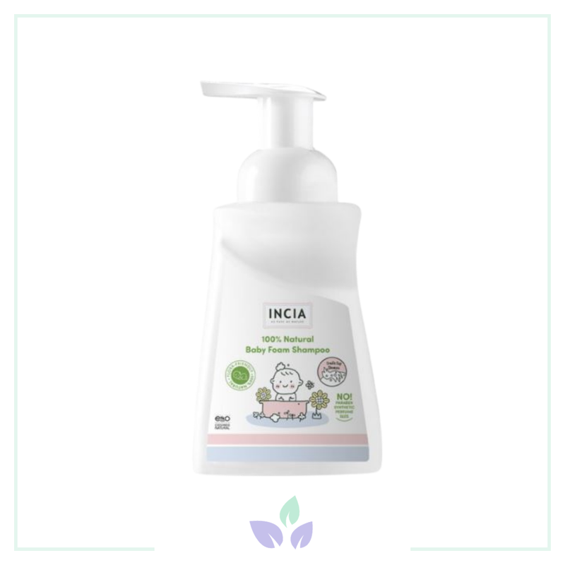 Incia 200 ml Doğal Bebek Köpük Şampuanı