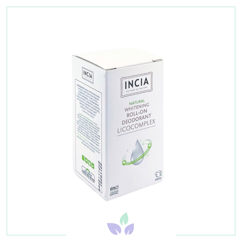 Incia Beyazlatıcı Doğal Roll On Deodorant 50 ml