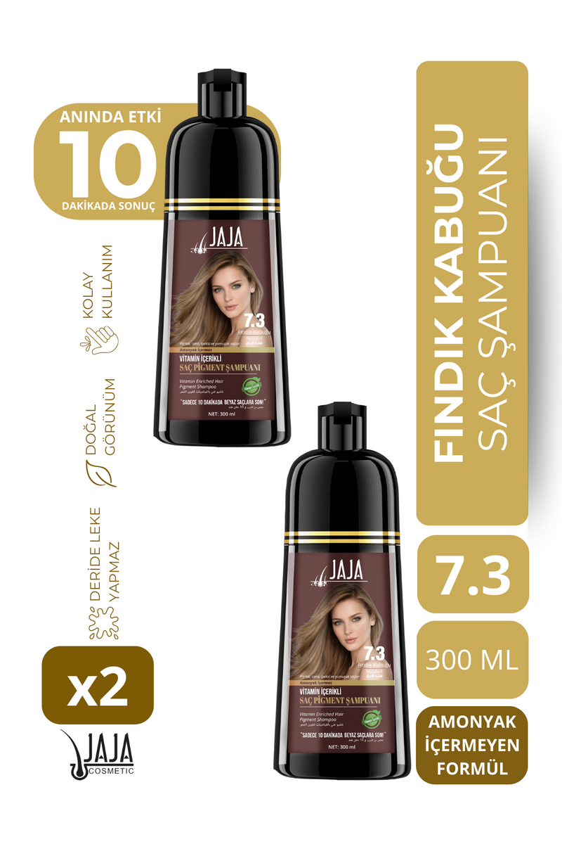 Jaja 7.3 Fındık Kabuğu Şampuan 300 ml - 2 Adet
