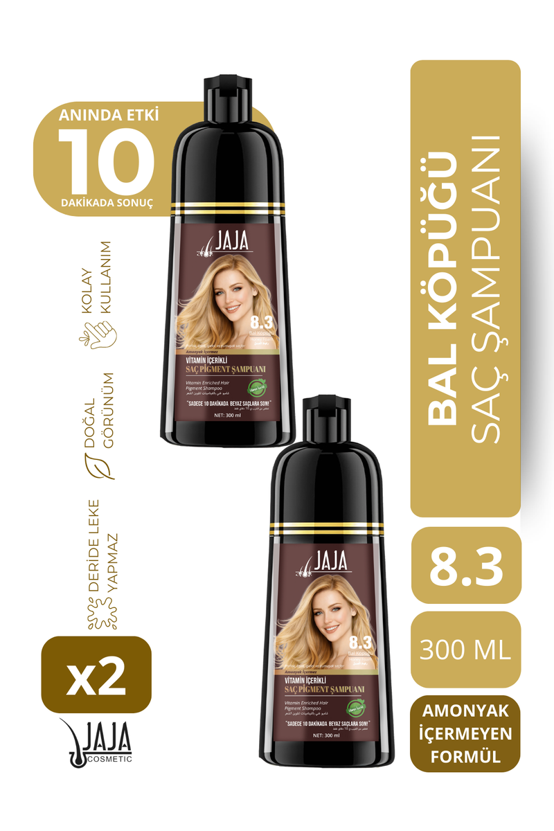 Jaja Şampuan 300 ml- 8.3 Balköpüğü - 2 Adet