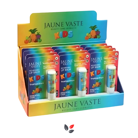 Jaune Vaste Kids Lip Stick 12'li Stand