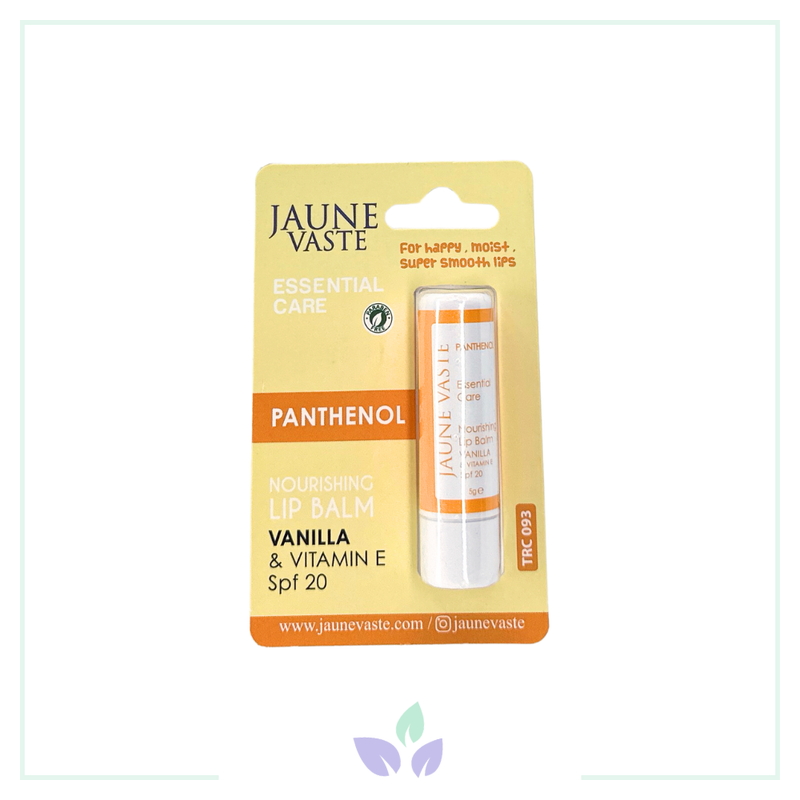 Jaune Vaste Pantenol ve Vanilya Aromalı Dudak Koruyucu 5gr
