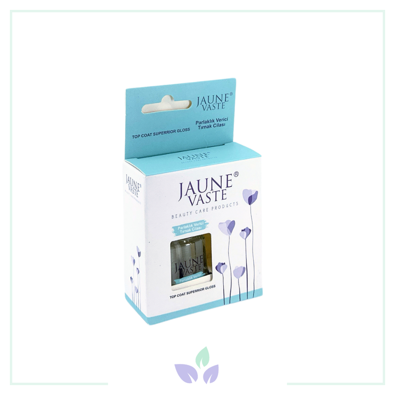 Jaune Vaste Parlaklık Verici Tırnak Cilası Top Coat
