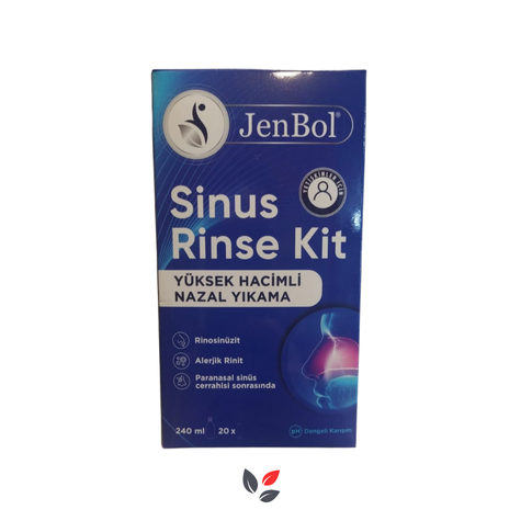 Jenbol Burun ve Sinüs Temizleme Kiti 240 ml 20'li