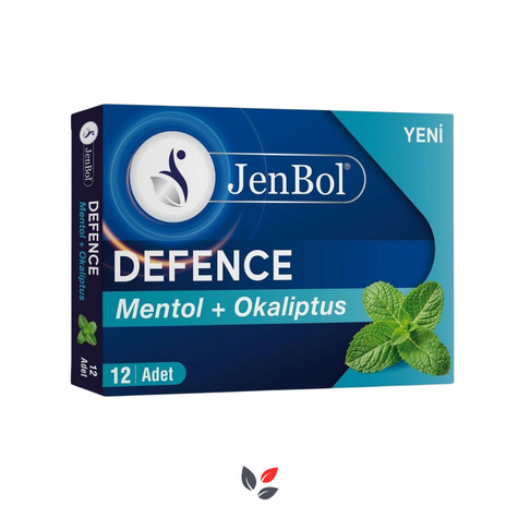 Jenbol Defence Mentol+Okaliptus Pastil 12 Drops