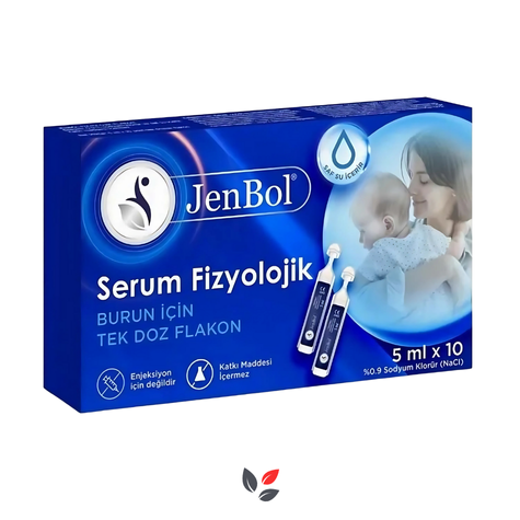 Jenbol Fizyolojik Serum 5 ml x 10 Flakon