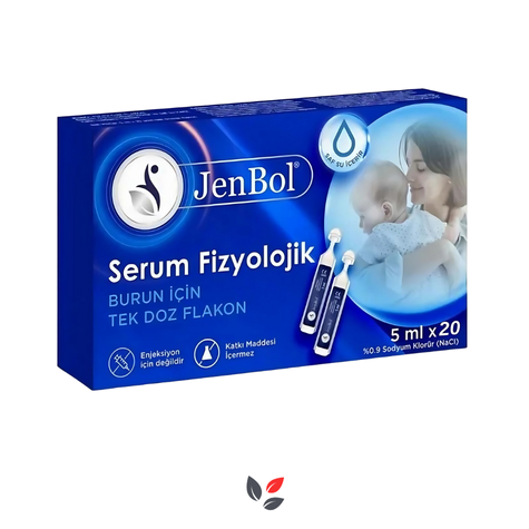 Jenbol Fizyolojik Serum 5 ml x 20 Flakon