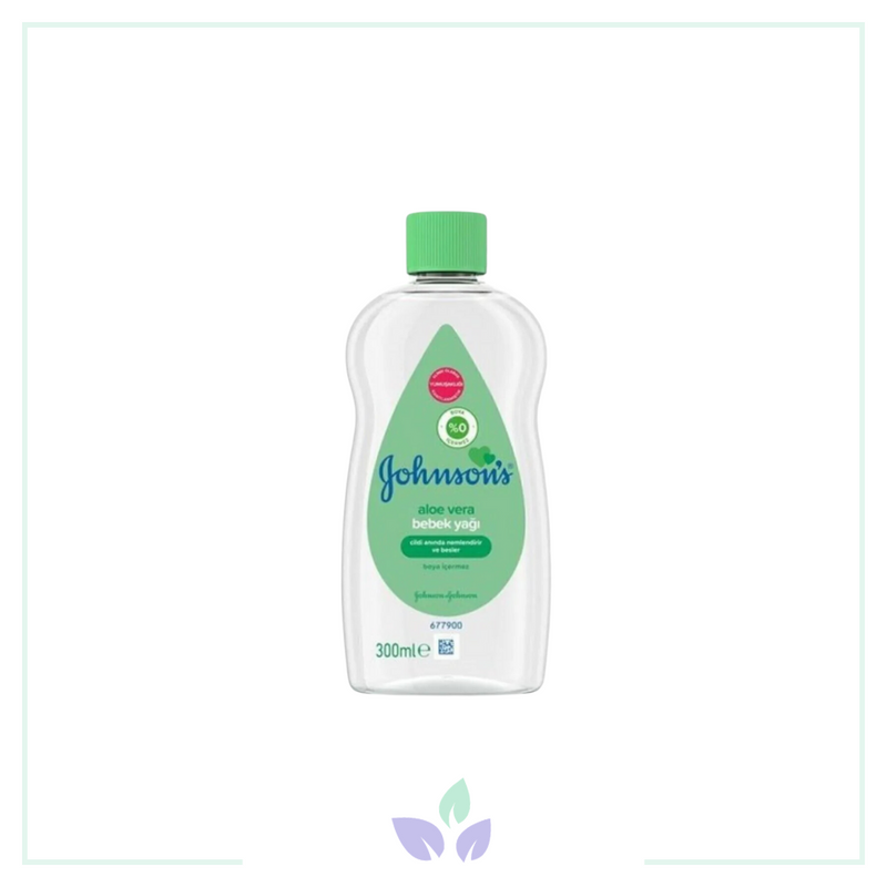 Johnsons Baby Aloe Veralı Bebek Yağı  300 ml