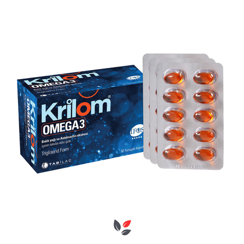 Krilom Omega 3 50 Yumuşak Kapsül