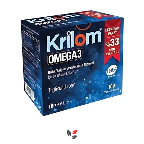 Krilom Omega 3 Yumuşak 100 Kapsül