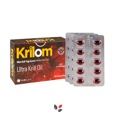 Krilom Ultra Krill Oil 30 Yumuşak Kapsül