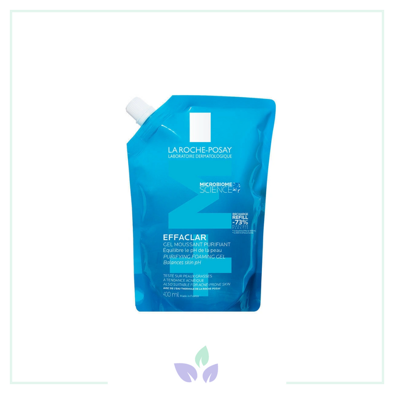 La Roche Posay Effaclar Yağlı Ciltler için Temizleme Jeli 400ml Refill