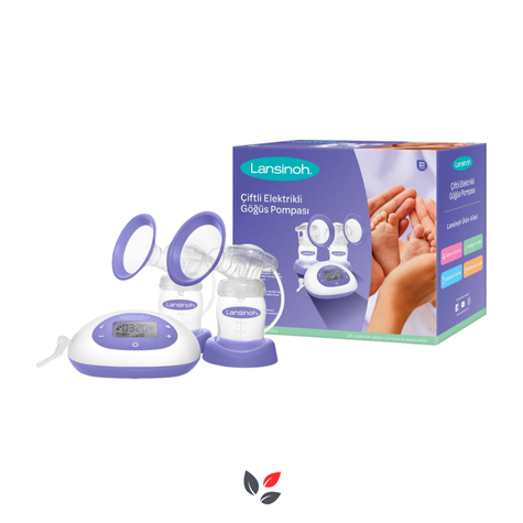 Lansinoh 2'si 1 Arada Çiftli Elektrikli Göğüs Pompası