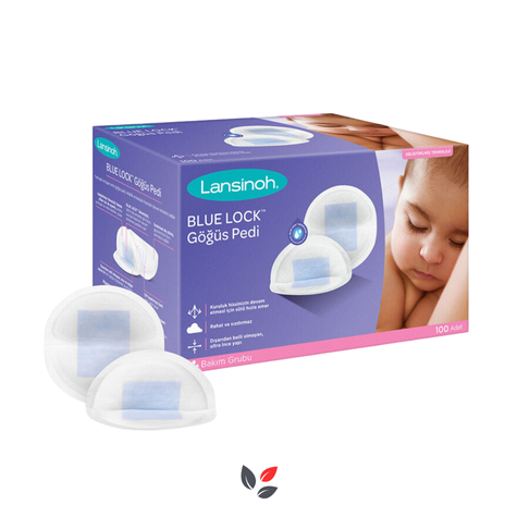 Lansinoh Blue Lock Göğüs Pedi 100 Adet