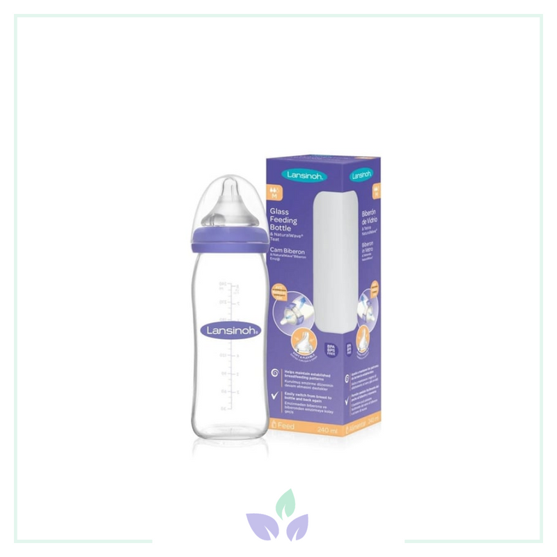 Lansinoh NaturalWave Cam Biberon 240 ml