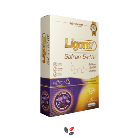 Ligone Safran 5-HTP Glycine 30 Kapsül