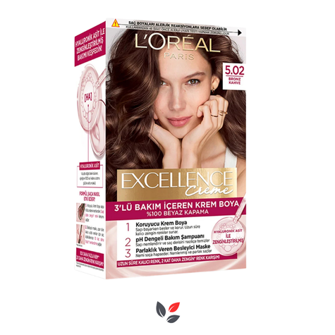 Loreal Excellence Creme 5.02 Bronze Kahve Saç Boyası