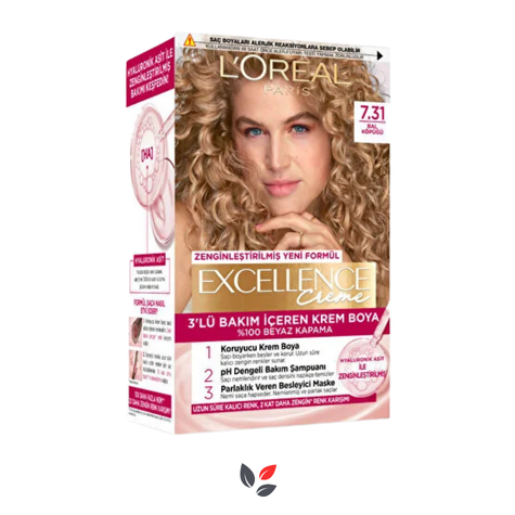 Loreal Excellence Creme 7.31 Bal Peteği Saç Boyası