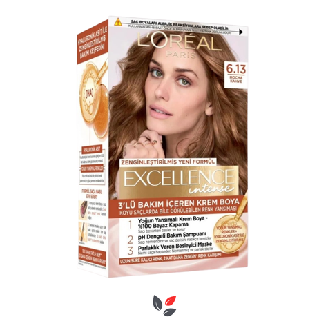 Loreal Excellence Intense 6.13 Mocha Kahve Saç Boyası