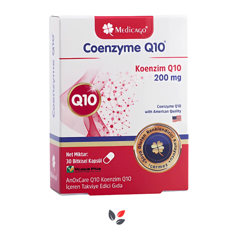 Medicago Coenzyme Q10 200 mg 30 Kapsül