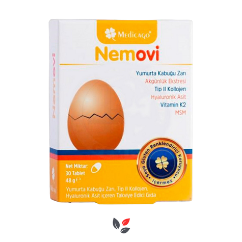 Medicago Nemovi Yumurta Kabuğu Zarı 30 Kapsül