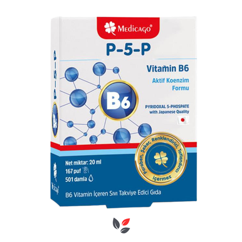 Medicago P5P Vitamin B6 Damla 20 ml