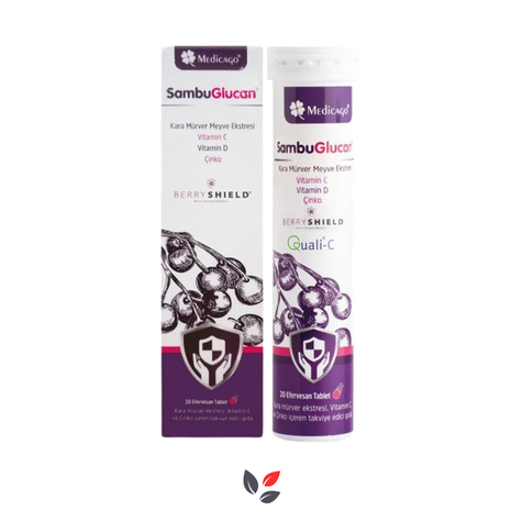 Medicago Sambuglucan Karamürver Efervesan 20 Tablet