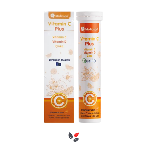 Medicago Vitamin C Plus 20 Efervesan Tablet