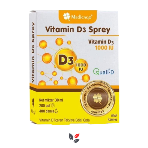 Medicago Vitamin D3 1000 IU Sprey 30 ml