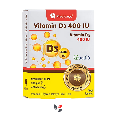 Medicago Vitamin D3 400 IU Sprey 30 ml