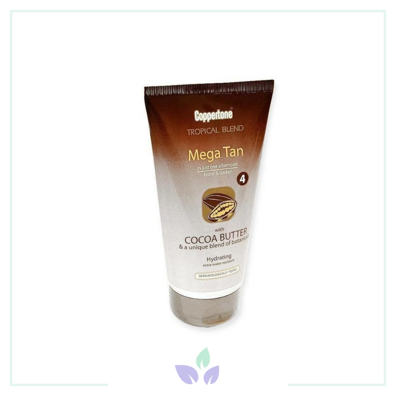 Coppertone Mega Tan Cocoa Butter Hızlı Bronzlaşma Spf4 150 ml