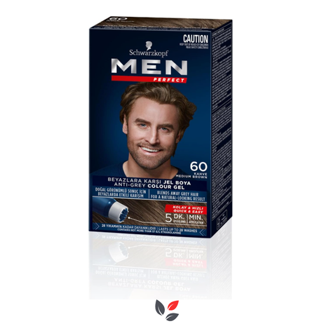 Men Perfect 60 Kahve Erkek Saç Boyası