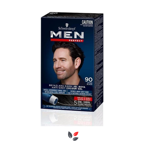 Men Perfect 90 Siyah Erkek Saç Boyası